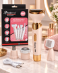 Depiladora Femenina 4 en 1 ProGemei – Facial, Corporal, Cejas y Nariz Recargable